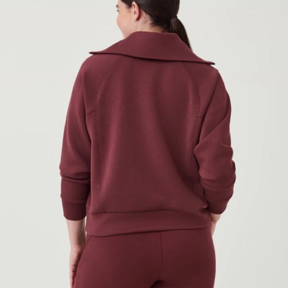 Spanx Airessentials Half Zip Pullover Sweatshirt … - image 2